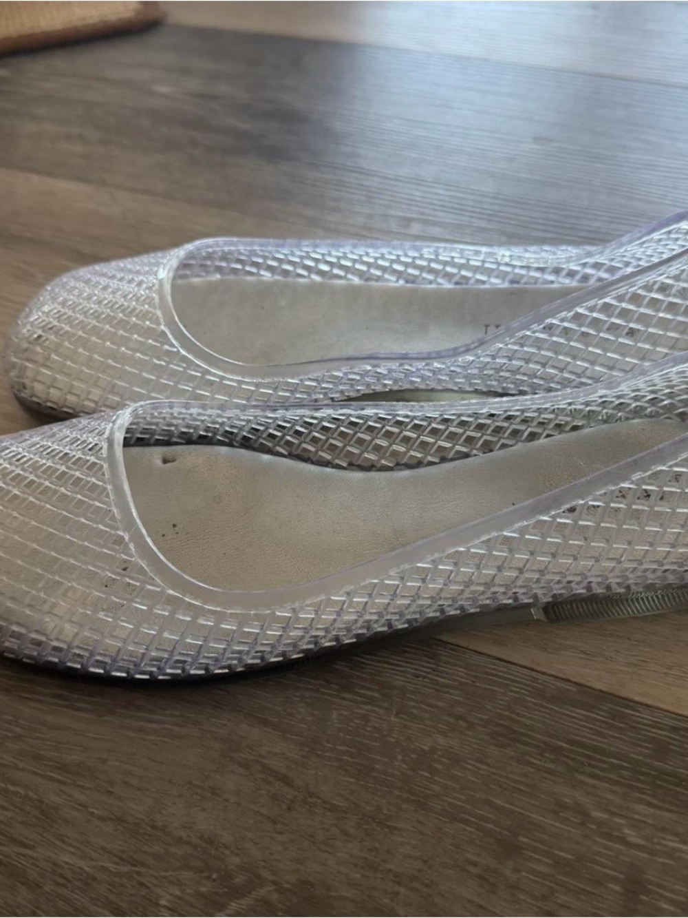 Jeffrey Campbell Clear Jelly Ballet Flat - Crystal Transparent - Picture 4 of 5